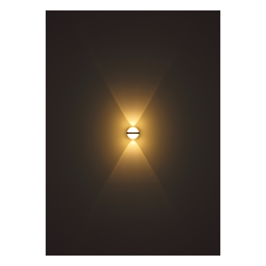 Globo - Iluminação de parede exterior LED LED/12W/230V IP54 preto