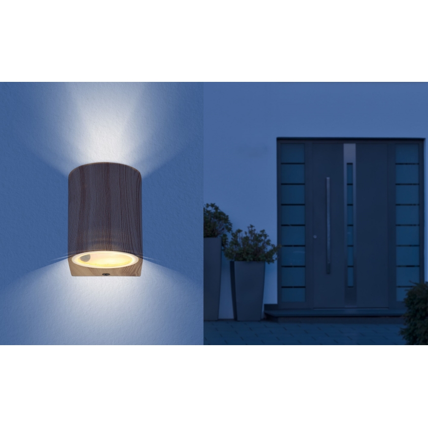 Globo - Iluminação de parede exterior 1xGU10/35W/230V IP44