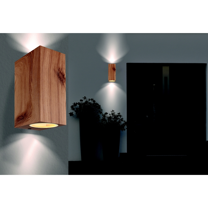 Globo - Iluminação de parede exterior 2xGU10/35W/230V IP44