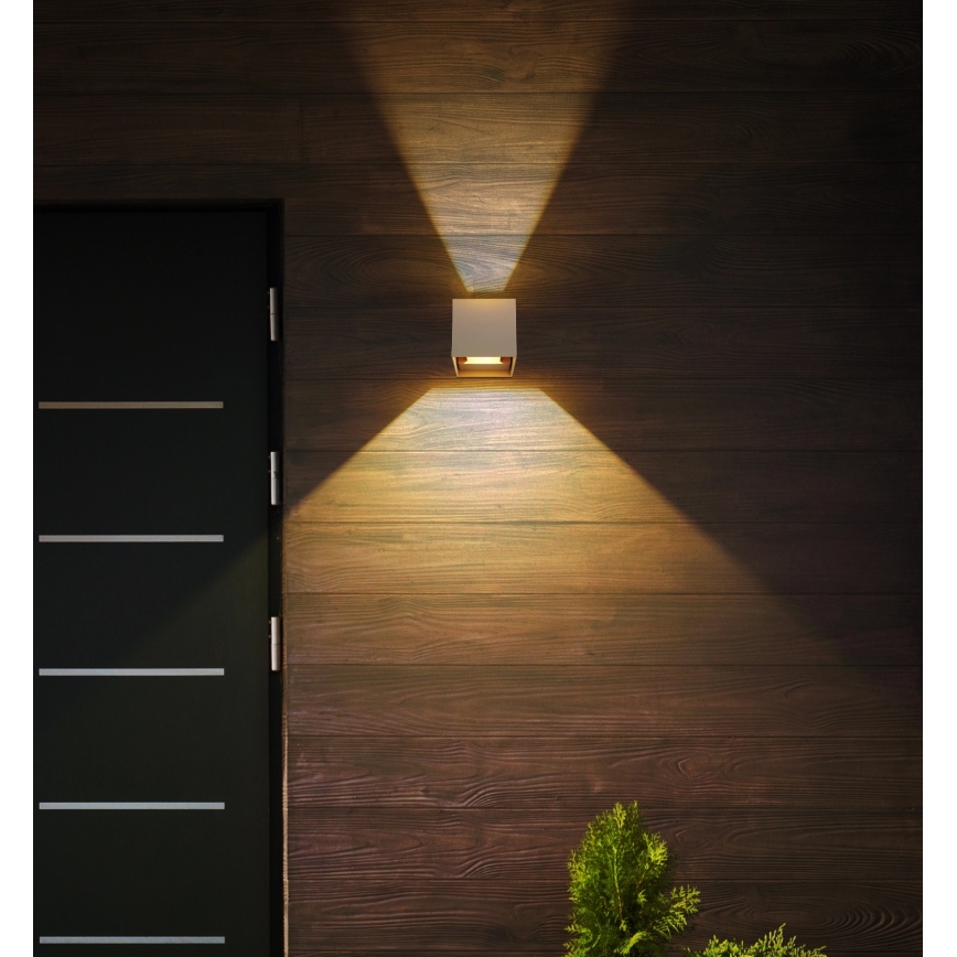 Globo - Aplique de parede LED para exterior 2xLED/3W/230V IP54