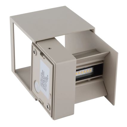 Globo - Aplique de parede LED para exterior 2xLED/3W/230V IP54