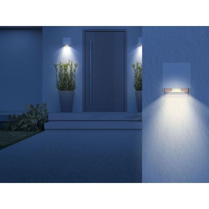 Globo - Iluminação de parede exterior LED 2xLED/3W/230V IP44 branco