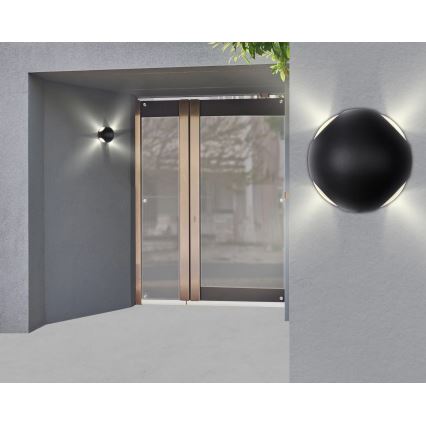 Globo - Aplique de parede exterior LED/4,5W/230V IP54