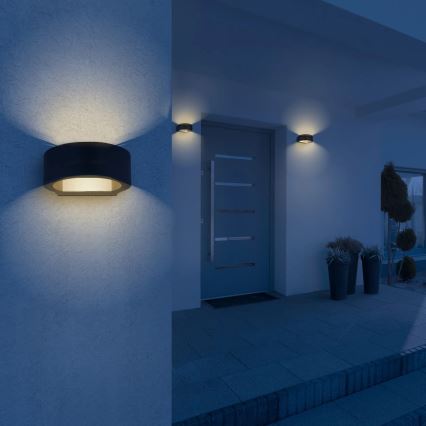 Globo - Aplique de parede exterior LED/6W/230V IP54
