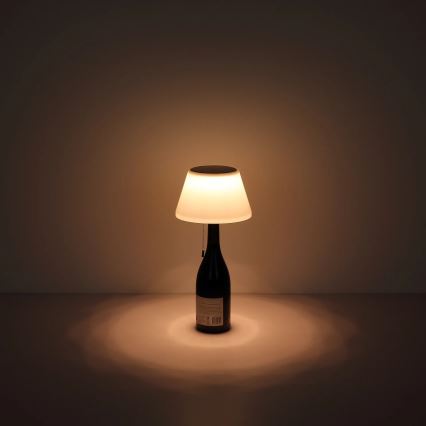 Globo - Luz solar LED para garrafas 10xLED/1,5W/3V IP44