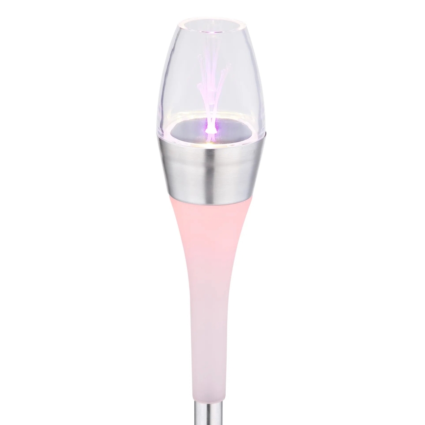 Globo - Luminária Solar LED RGB 2xLED/0,06W/3V IP44 400 mAh