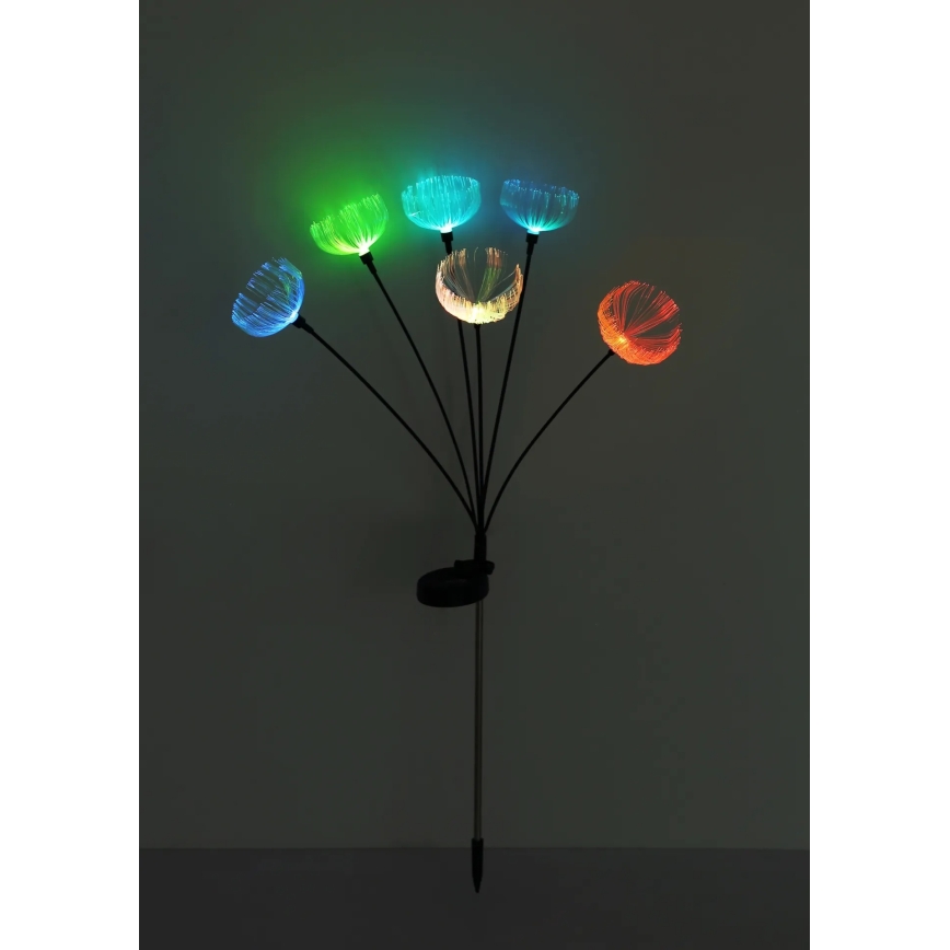 Globo - Luminária solar LED RGB 6xLED/1,2V IP44 300 mAh