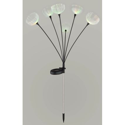Globo - Luminária solar LED RGB 6xLED/1,2V IP44 300 mAh