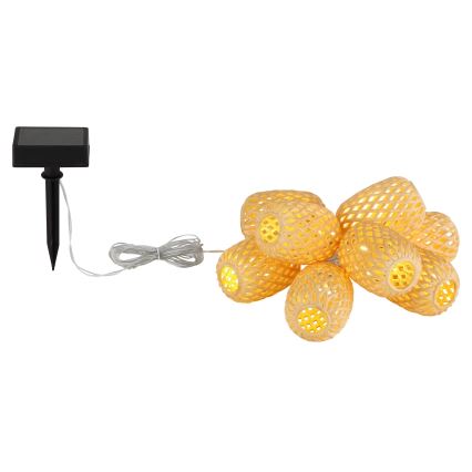 Globo - Fio de luz solar LED/0,06W/3V 650 cm IP44 400 mAh