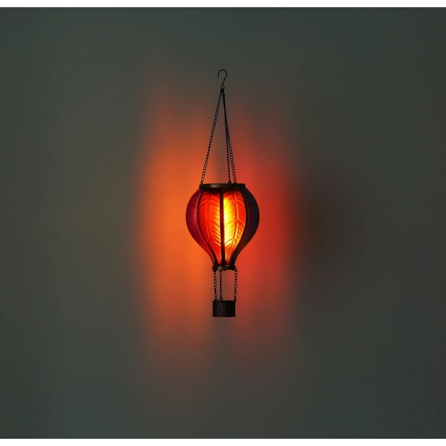 Globo - Decoração solar suspensa 20xLED/0,5W/3V IP44 Balão voador