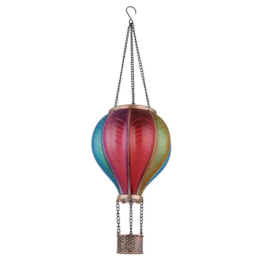 Globo - Decoração solar suspensa 20xLED/0,5W/3V IP44 Balão voador