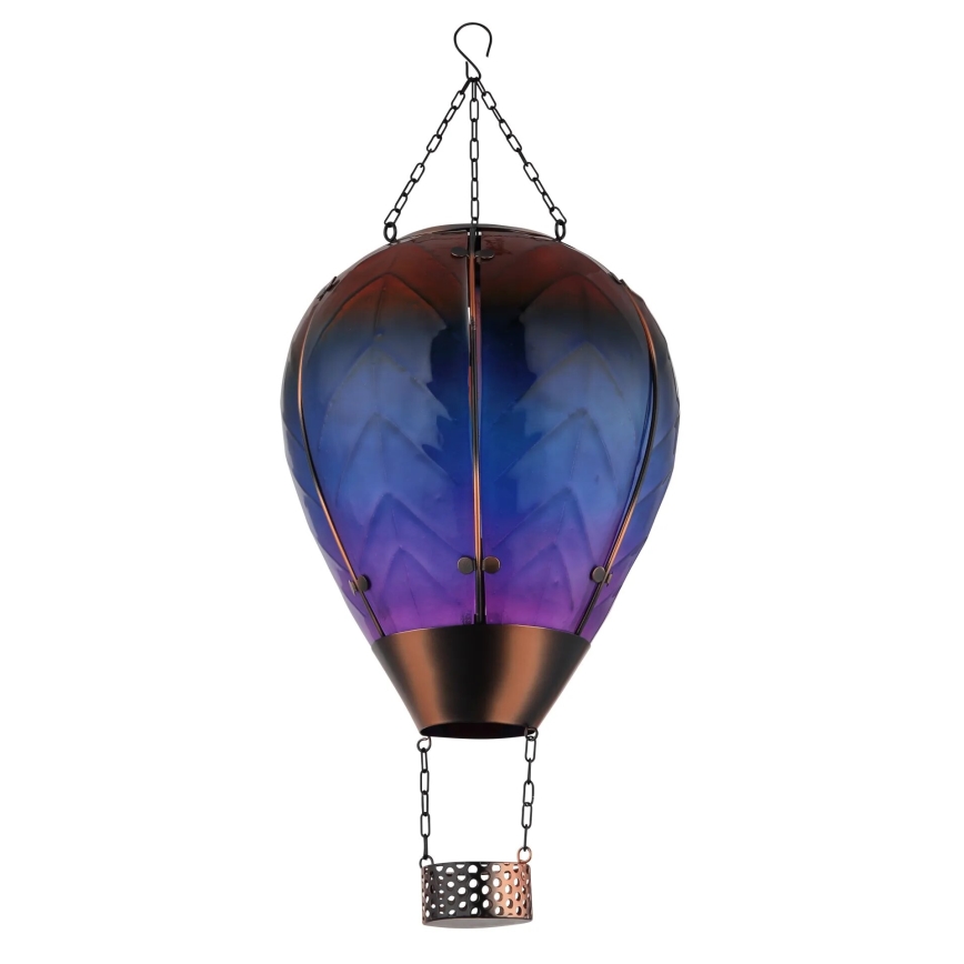 Globo - Decoração solar LED suspensa 24xLED/0,2W/3V IP44 Balão voador