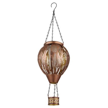 Globo - Decoração solar suspensa LED 12xLED/0,02W/3V IP44 300 mAh balão voador