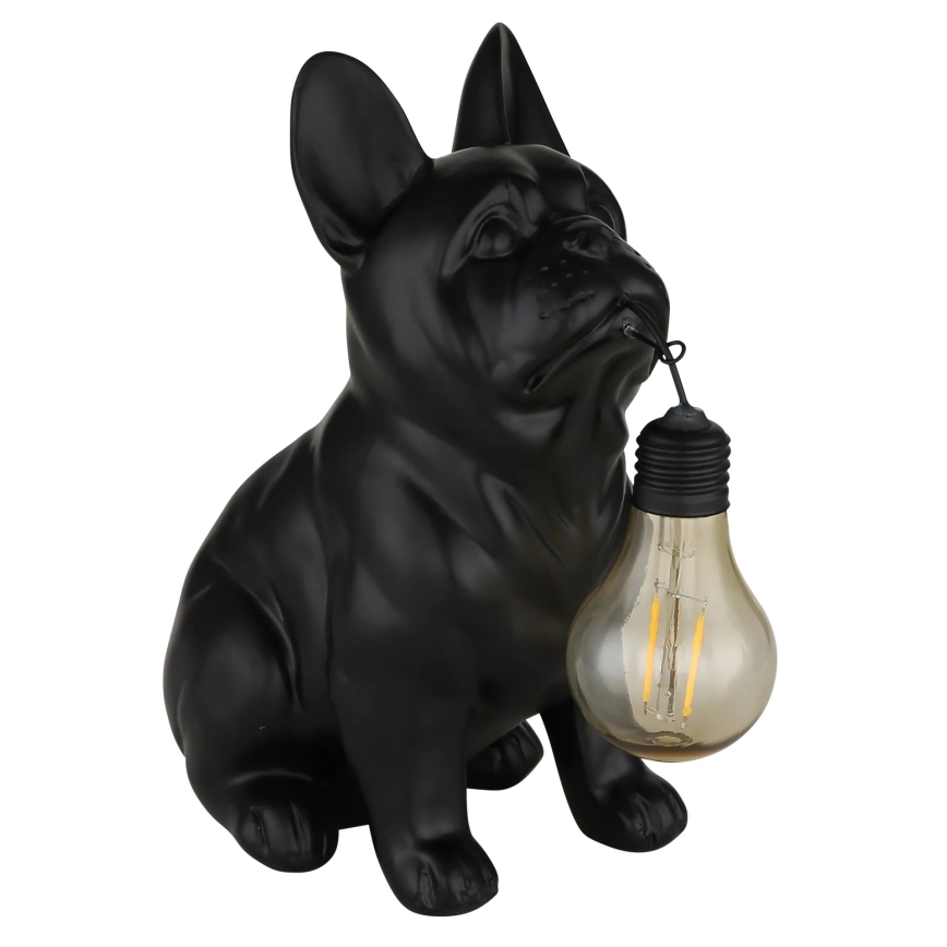 Globo - Luminária Solar LED/3V IP44 300 mAh cão preto