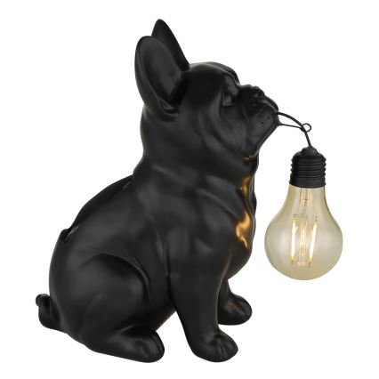 Globo - Luminária Solar LED/3V IP44 300 mAh cão preto