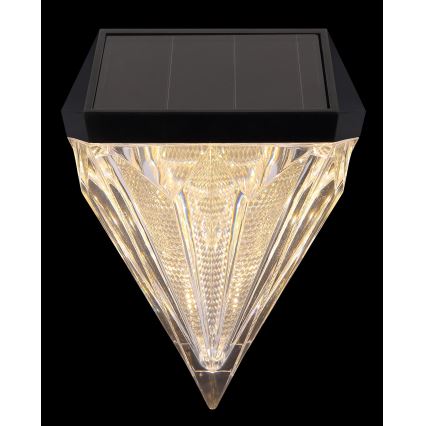 Globo - CONJUNTO 2x Luzesde parede solar LED LED/0,5W/3V IP44 600 mAh