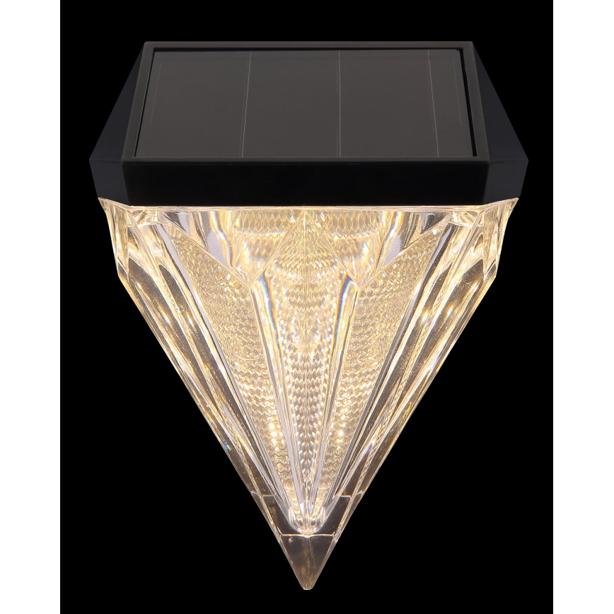 Globo - CONJUNTO 2x Luzesde parede solar LED LED/0,5W/3V IP44 600 mAh