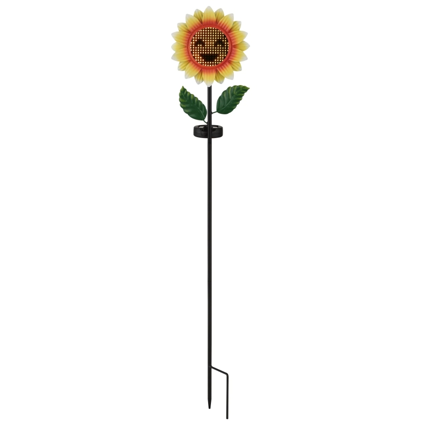 Globo - Lâmpada solar LED com 200 LEDs/3V IP44 600 mAh em forma de flor