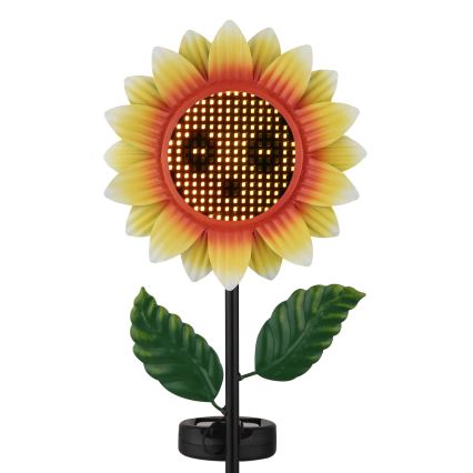 Globo - Lâmpada solar LED com 200 LEDs/3V IP44 600 mAh em forma de flor