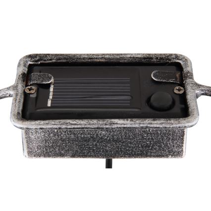 Globo - Iluminação solar LED LED/0,06W/1,2V prateado IP44