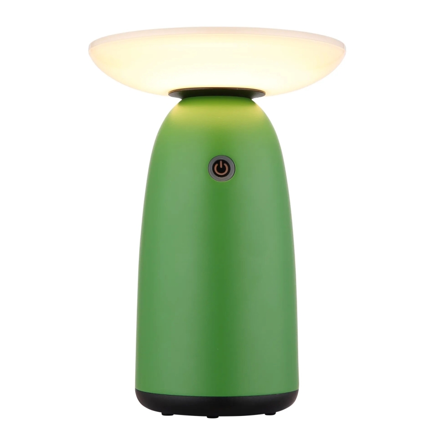 Globo - Lâmpada solar tátil LED dimmerizável LED/10W/3,7V IP54 3600 mAh verde