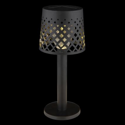 Globo - Iluminação solar LED LED/0,06W/3,2V 3000K IP44 preto