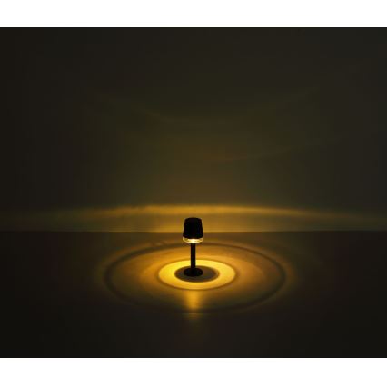 Globo - Iluminação solar LED LED/0,5W/3,2V 3000K IP44 preto