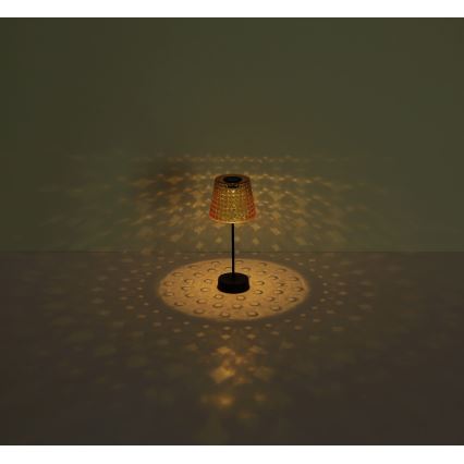 Globo - CONJUNTO 2x Luminária Solar LED LED/0,06W/3V IP44 40 mAh laranja