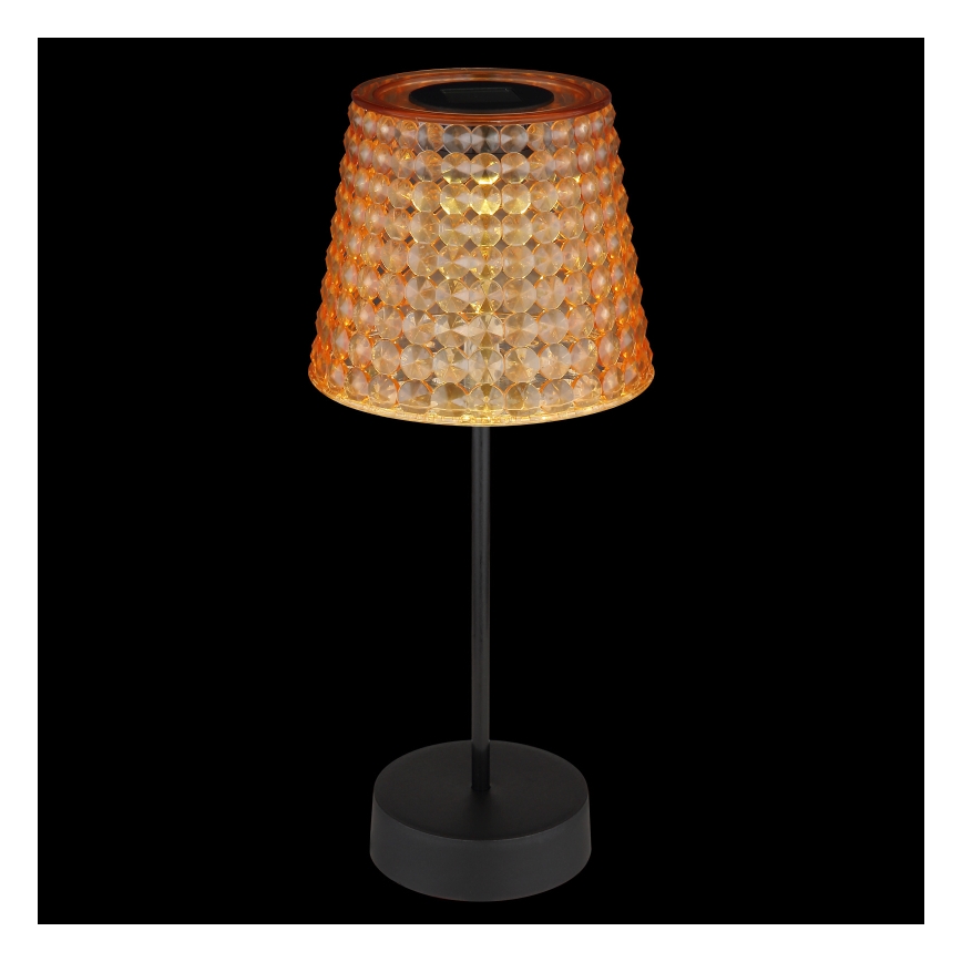 Globo - CONJUNTO 2x Luminária Solar LED LED/0,06W/3V IP44 40 mAh laranja