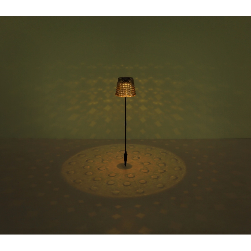 Globo - CONJUNTO 2x Iluminação solar LED LED/0,06W/3V IP44 cinzento