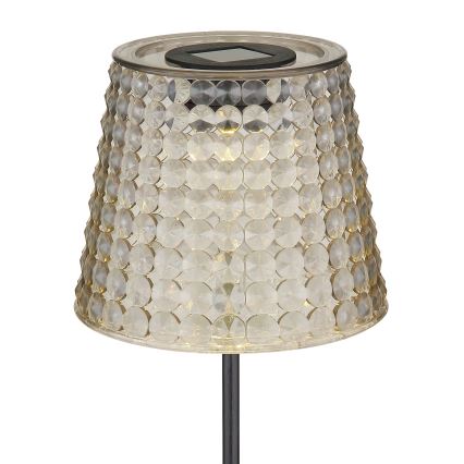 Globo - CONJUNTO 2x Iluminação solar LED LED/0,06W/3V IP44 cinzento