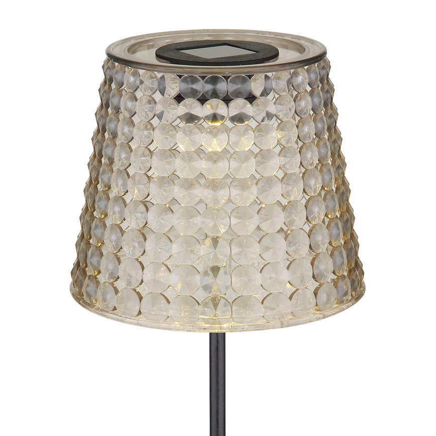 Globo - CONJUNTO 2x Iluminação solar LED LED/0,06W/3V IP44 cinzento