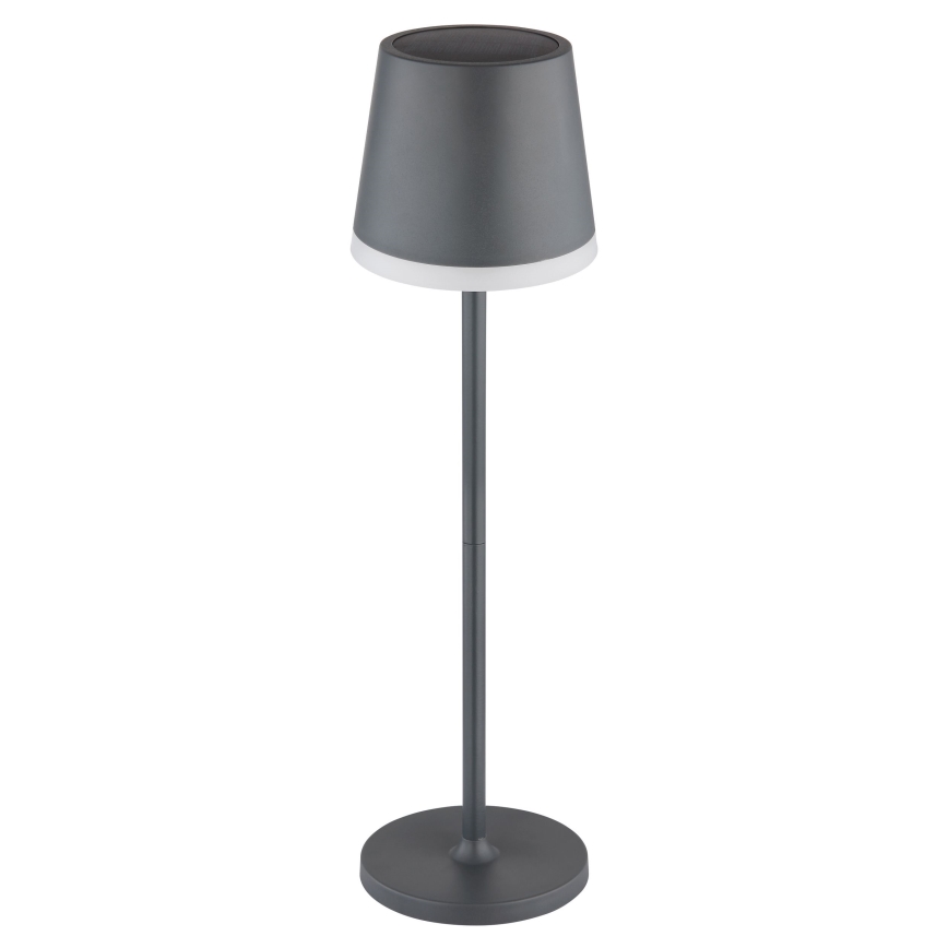 Globo - Iluminação solar LED LED/0,6W/3V 3000K IP44 1200 mAh antracite