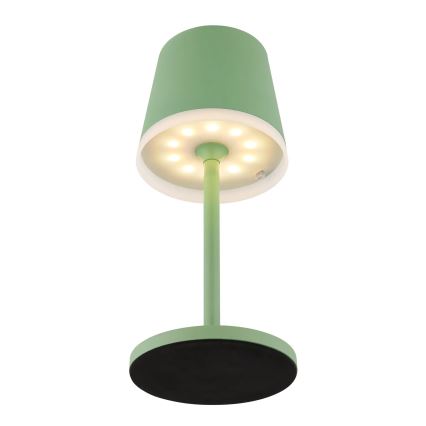 Globo - Iluminação solar LED LED/0,06W/3V 3000K IP44 1200 mAh verde