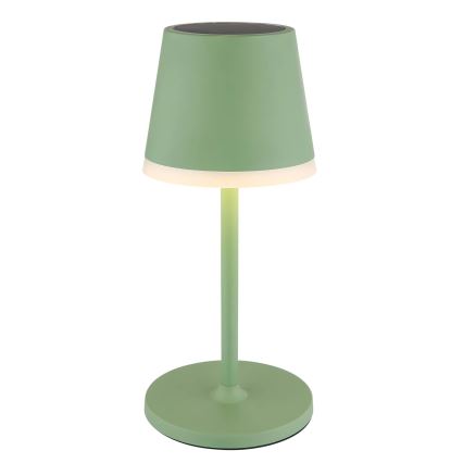 Globo - Iluminação solar LED LED/0,06W/3V 3000K IP44 1200 mAh verde