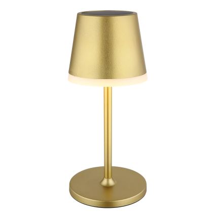 Globo - Iluminação solar LED LED/0,6W/3V 3000K IP44 dourado