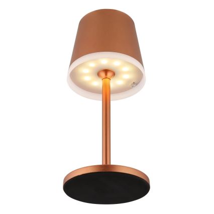 Globo - Iluminação solar LED LED/0,6W/3V 3000K IP44 1200 mAh cobre