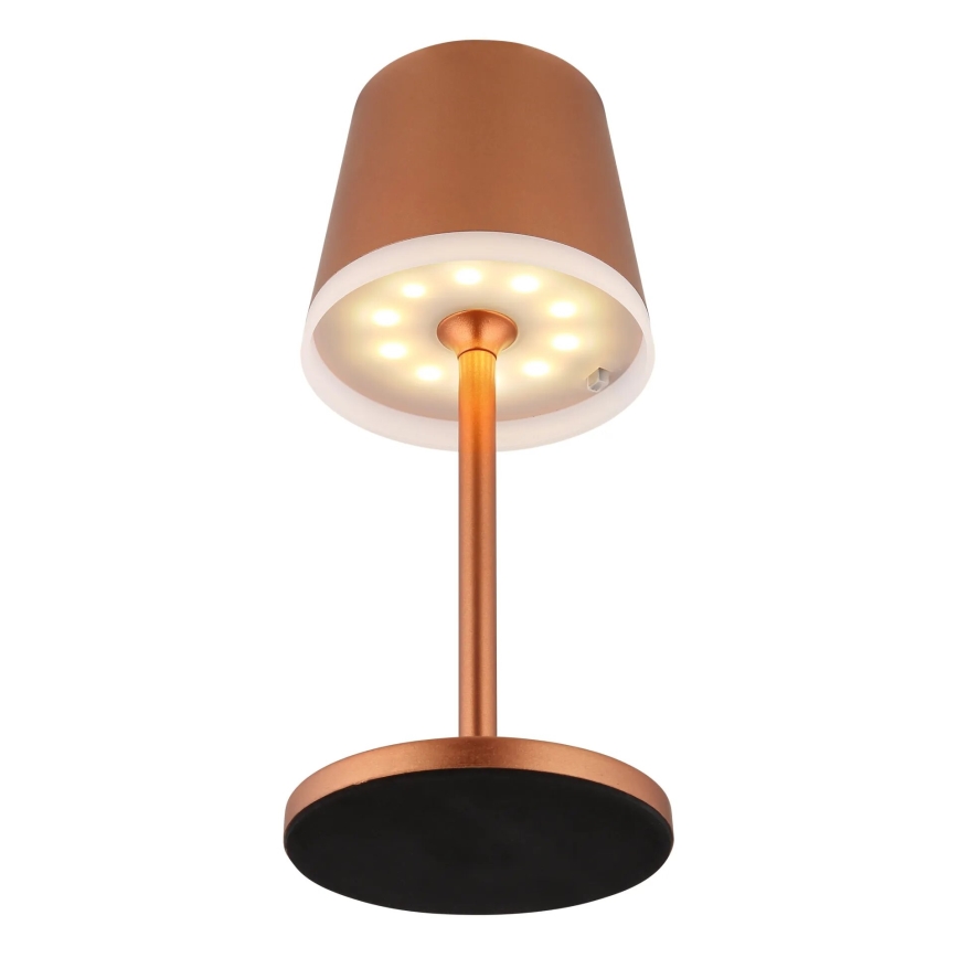 Globo - Iluminação solar LED LED/0,6W/3V 3000K IP44 1200 mAh cobre