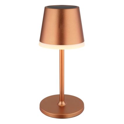 Globo - Iluminação solar LED LED/0,6W/3V 3000K IP44 1200 mAh cobre