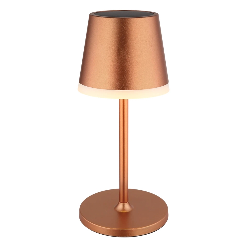 Globo - Iluminação solar LED LED/0,6W/3V 3000K IP44 1200 mAh cobre