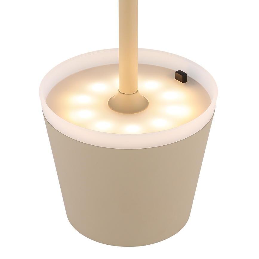 Globo - Iluminação solar LED LED/0,6W/3V 3000K IP44 1200 mAh bege