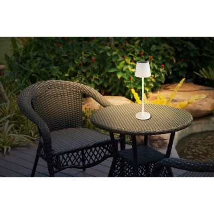 Globo - Iluminação solar LED LED/0,6W/3V 3000K IP44 branco