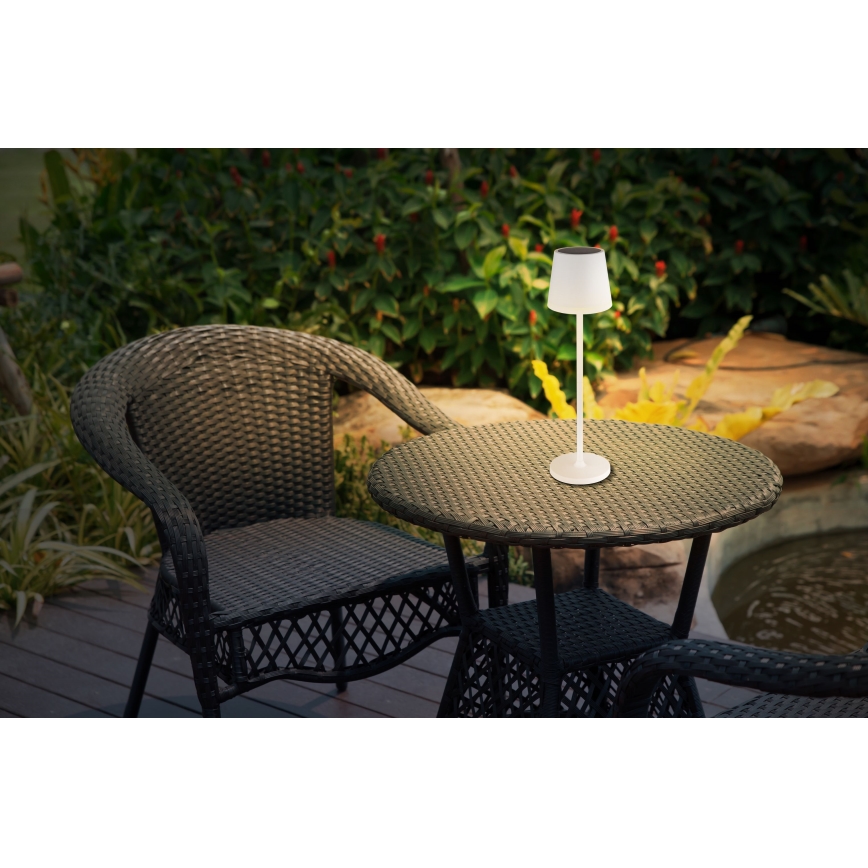 Globo - Iluminação solar LED LED/0,6W/3V 3000K IP44 branco