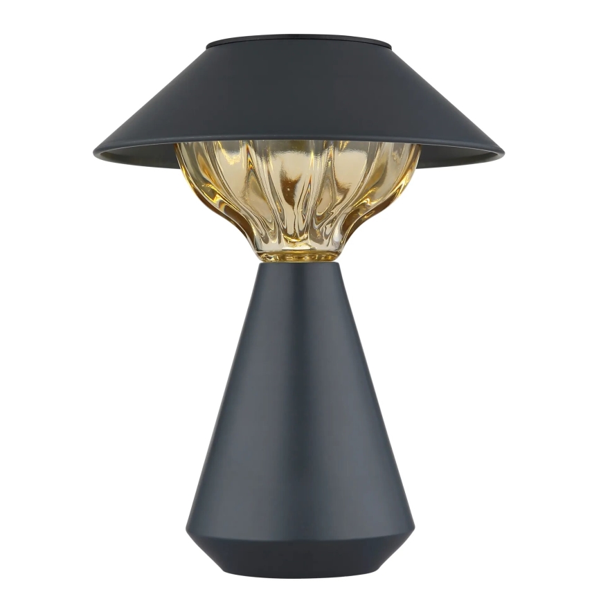 Globo - Lâmpada Solar LED 10xLED/0,06W/1,2V IP44 600 mAh preta