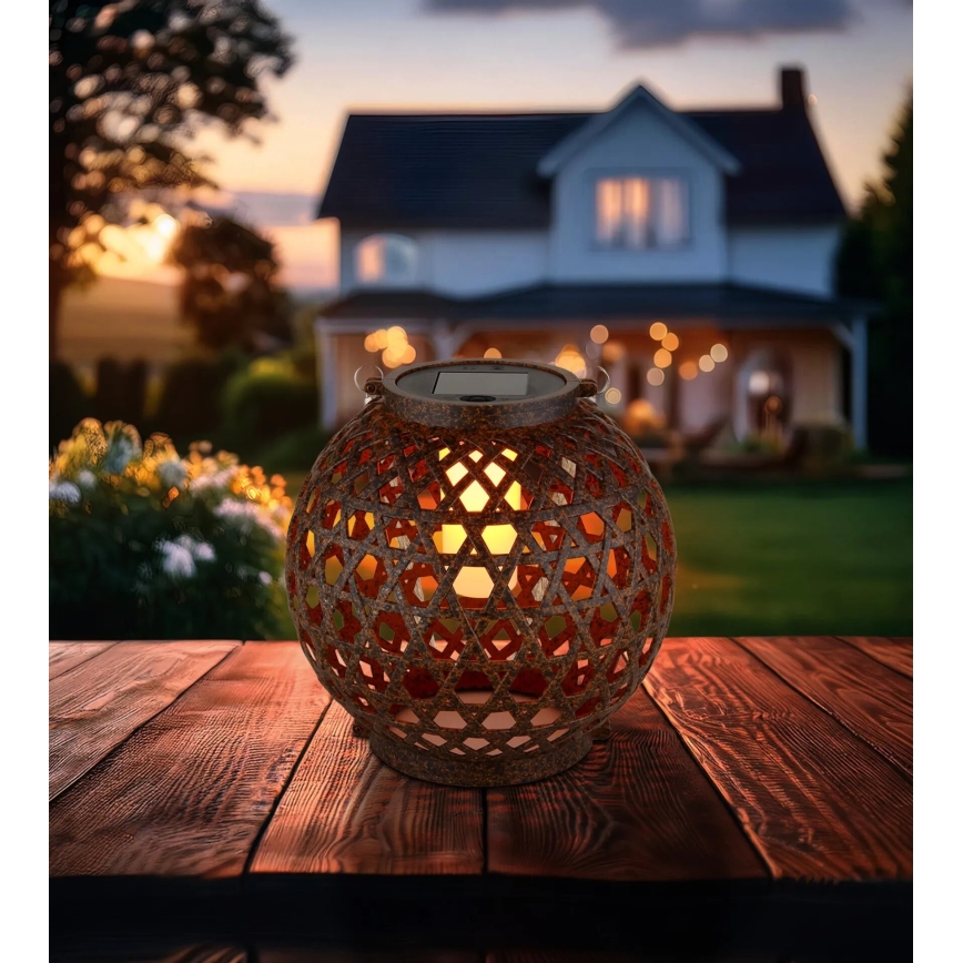 Globo - Iluminação solar LED LED/0,02W/3V IP44 300 mAh