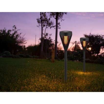 Globo - CONJUNTO 2x Candeeiros solares LED LED/0,1W/1,2V IP44 300 mAh