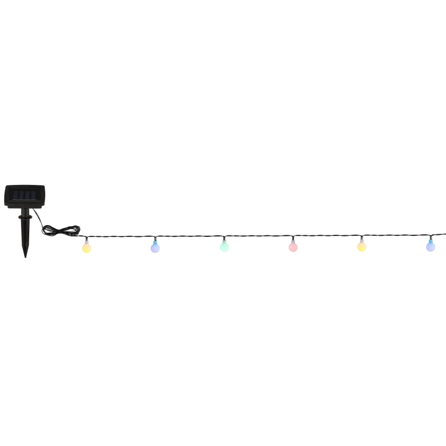 Globo - Guirlanda solar LED 20xLED/1,2V IP44 300 mAh 5,8 m