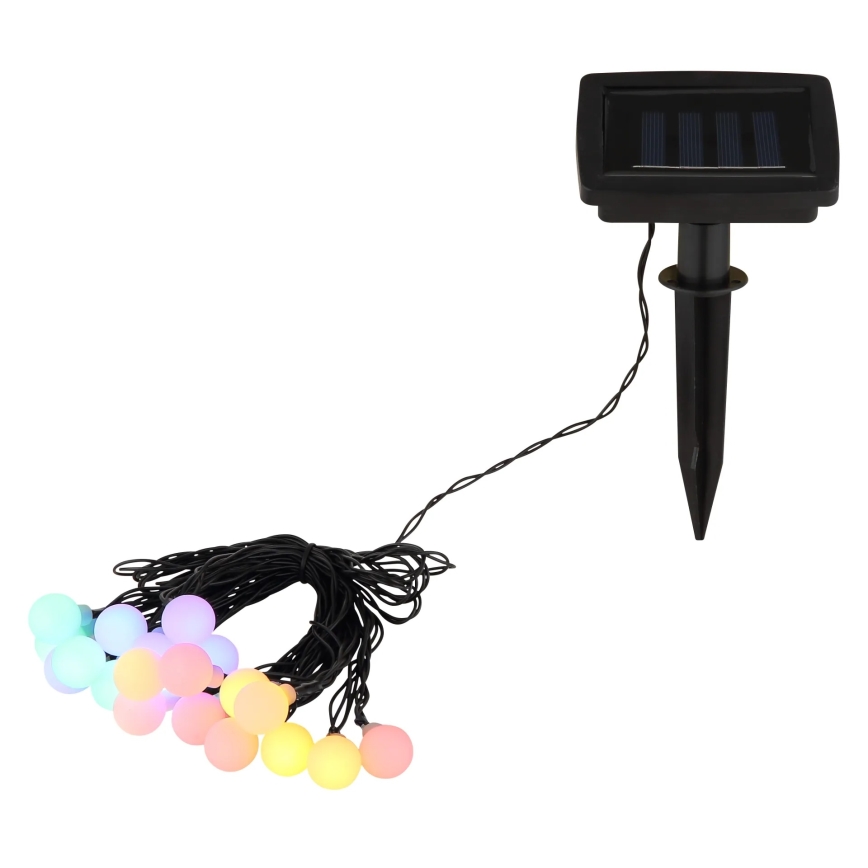 Globo - Guirlanda solar LED 20xLED/1,2V IP44 300 mAh 5,8 m