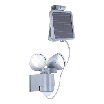 Globo 3715S - Holofote solar com sensor SOLAR 4xLED/0,5W/3V IP44