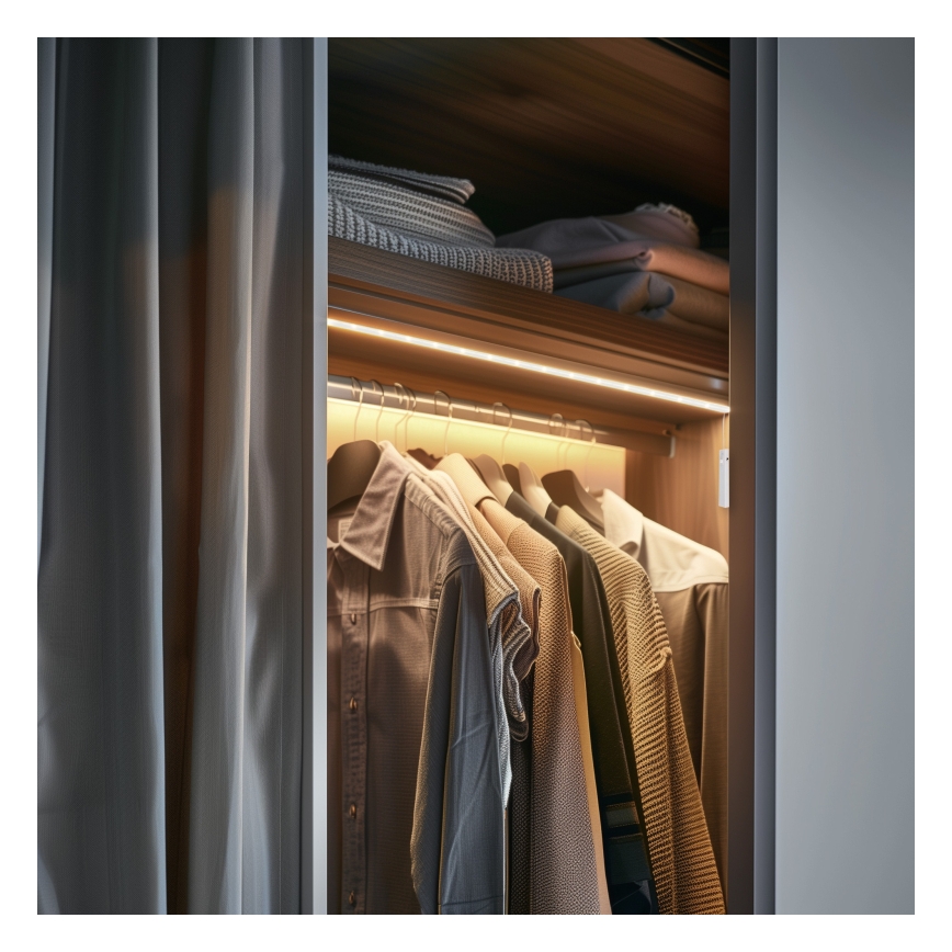 Globo - Fita LED com sensor LED/1,5W/6V 4xAAA 3000K 1,5 m